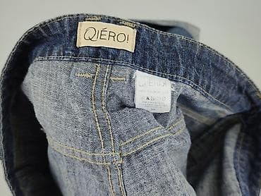 dżins tekst: Qiero, Szorty damskie, rozmiar S — 4