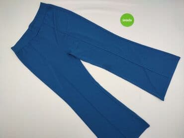duże rozmiary ekskluzywne sukienki plus size: Material trousers for women, size 2XL (EU 44) — 2