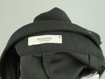 spódnica z eko skóry reserved: Reserved, Spodnie materiałowe damskie, rozmiar S — 4