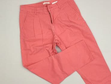 woskowane legginsy z wysokim stanem zara: CAMAIEU, Material trousers for women, size S (EU 36) — 1