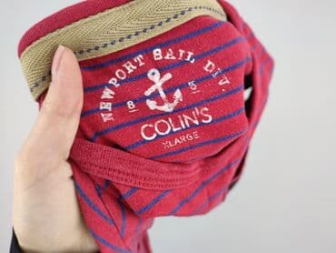 t shirt w czerwone paski: ColinS, T-shirt for men, size L — 4