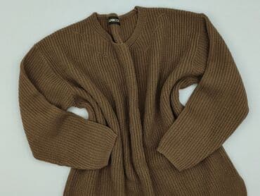 sweter w paski z serduszkiem: Caprice, Sweter damski, 2XL — 1