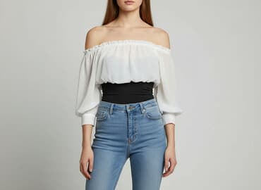 wyprzedaż bluzek mohito: Bluzka damska, rozmiar S — 5