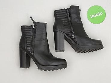 botki czarne: Botki damskie, rozmiar 40 — 2