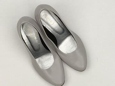 szare buty na słupku ccc: Półbuty damskie, rozmiar 36 — 1