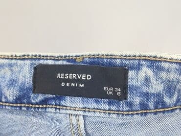 reserved sukienka denim: Jeansy damskie, rozmiar XS — 5