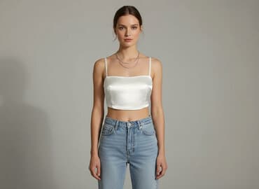 sukienki na wesele długie z gorsetem: Top damski, rozmiar S — 5