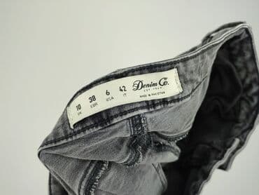 patchworkowe jeansy: Denim Co, Jeansy damskie, M — 4
