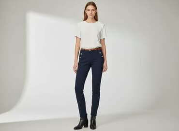 krótkie spodenki w pracy a bhp: Freesia, Spodnie damskie, rozmiar S — 7