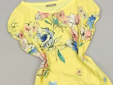 koszulka żółta w czarne paski: Orsay, T-shirt damski, rozmiar M — 1