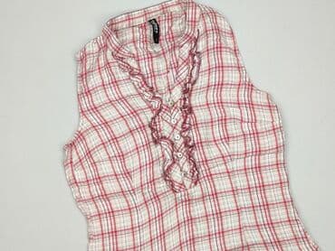 bluzki w kratkę czerwona: Colours of the World, Women's blouse, size S — 2