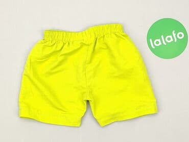 pomaranczowe spodnie dresowe: Shorts, 6-9 months, condition - Good — 3