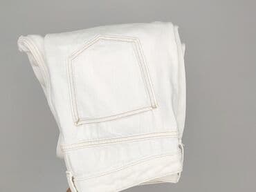 biale szerokie jeansy: C&A, Jeansy damskie, rozmiar S — 5