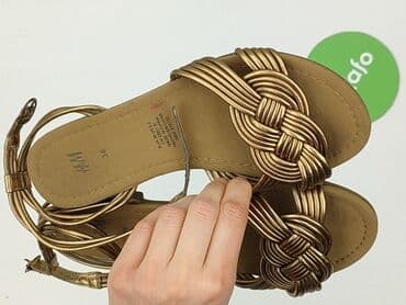 czerwone sandały h m: H&M, Босоніжки жіночі, розмір 36 — 5