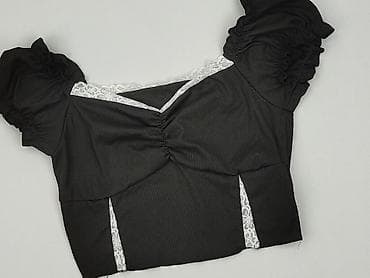 azurowa bluzka: Dazy, Top damski, rozmiar L — 1