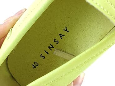 kapcie pierogi allegro: Sinsay, Półbuty damskie, rozmiar 40 — 7