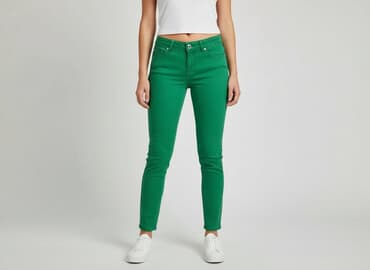 zielone jeansy: Bpc bonprix collection, Jeansy damskie, rozmiar XS — 7