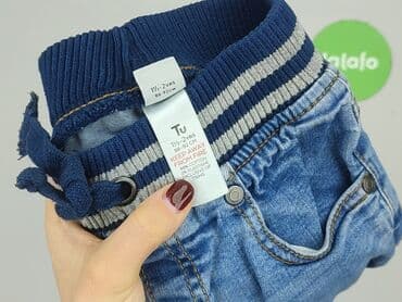 spodnie zimowe dla dzieci 92: Spodnie jeansowe, Tu, 1.5-2 lat, 92, stan - Bardzo dobry — 4