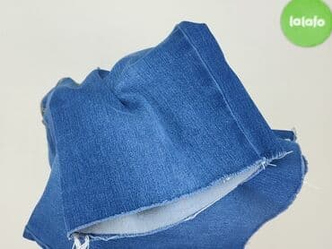 krótkie spodenki z wysokim stanem jeansowe: Imię, Szorty damskie, rozmiar L — 6