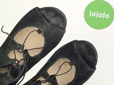 kapcie z piętą: Sandals for women, size 39 — 5