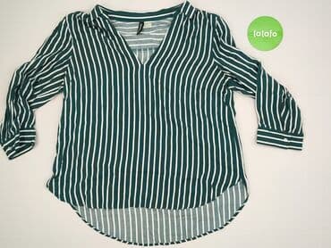 bluzki w paski mango: H&M, Women's blouse, size M (EU 38) — 2