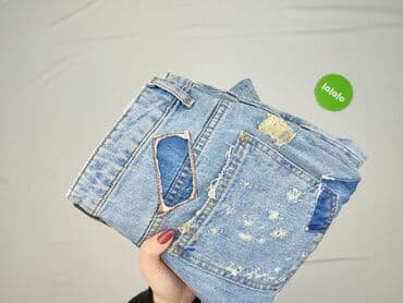 jeansy patchworkowe: Zara, Jeansy damskie, M — 5