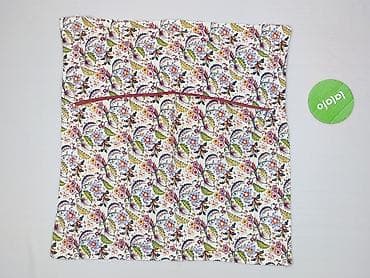 used things: Poszewka dekoracyjna na poduszkę – wzór kwiatowy folk - Materiał — 3