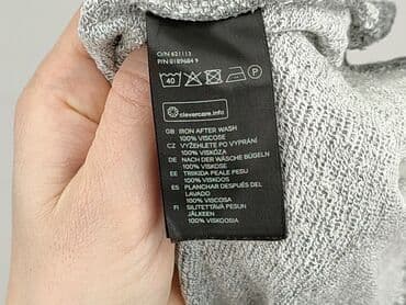 szara bluzka h m: H&M Basic, Bluzka damska, rozmiar XS — 6