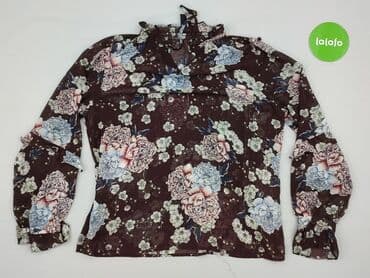 koszulka z tiulem: Amisu, Bluzka damska, S — 2