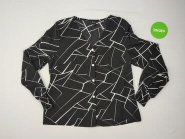 czarne bluzki z krótkim rękawem allegro: Shein, Жіноча блуза, розмір XL — 2
