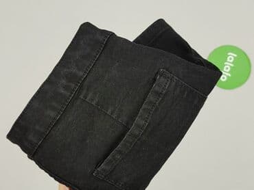 krótkie spodenki damskie jeansowe czarne: Szorty damskie, rozmiar S — 5