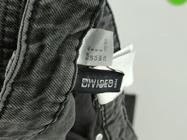 czarne dżinsy damskie: H&M Divided, Jeansy damskie, rozmiar S — 4