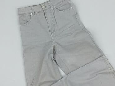 bluzka z otworem na kciuk: H&M, Material trousers for women, size 2XS (EU 32) — 1