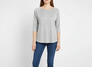 srebrna bluzka h m: H&M, Жіноча блуза, розмір XS — 1