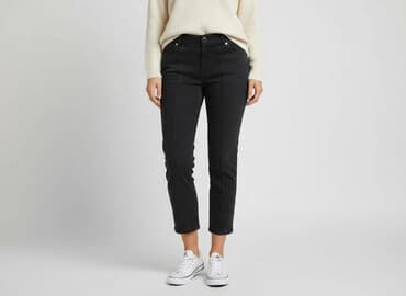 la mania spodnie jeansowe: Jeansy damskie, rozmiar S — 7