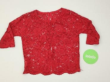 czerwona bluza pull: Top damski, rozmiar S — 2