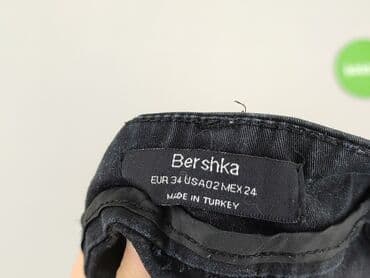 spodnie woskowane bershka: Bershka, Jeansy damskie, rozmiar XS — 4