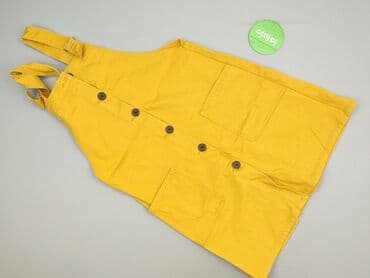 bluzka żółta w czarne paski: Twintip, Ogrodniczki damskie, rozmiar L — 2