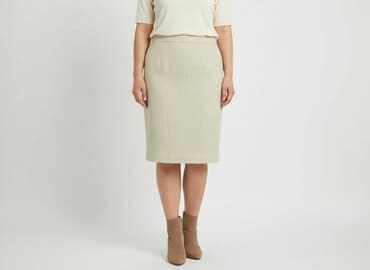 spódniczka ze skóry naturalnej: Spódnica damska, rozmiar 2XL — 6