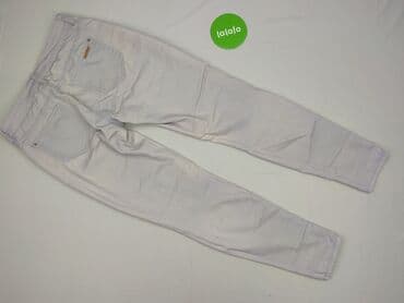 szare szerokie jeansy: F&F, Jeansy damskie, rozmiar M — 3