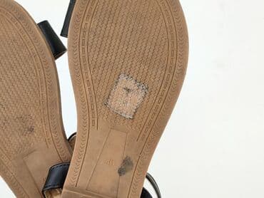 czarne sandałki ccc: Sandały damskie, rozmiar 40 — 6