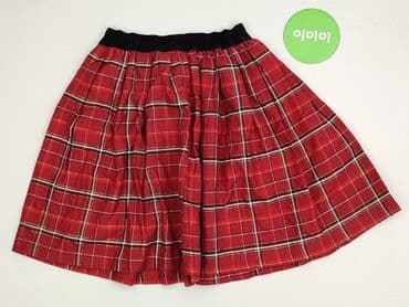 czerwone spódnice w kratkę: Spódnica damska, rozmiar S — 3