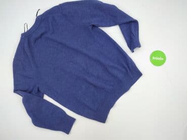 sweter z dekoltem v h m: H&M, Sweter dla mężczyzn, L — 4