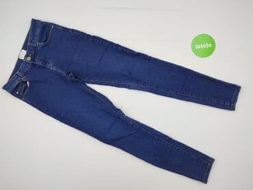 jeansy plus size wysoki stan: Denim, Jeansy damskie, rozmiar S — 2