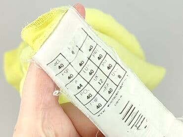 żółte bluzki z krótkim rękawem: Promod, Bluzka damska, rozmiar L — 4