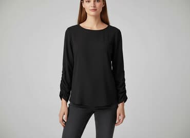 lakiki bluzki damskie: Bluzka damska, rozmiar L — 6