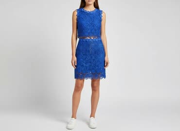 sukienki maxi na wesele niebieska: Sukienka damska, rozmiar M — 7