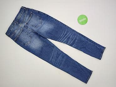 torby pull and bear: Spodnie jeansowe, H&M, 12 lat, 152, stan - Bardzo dobry — 3