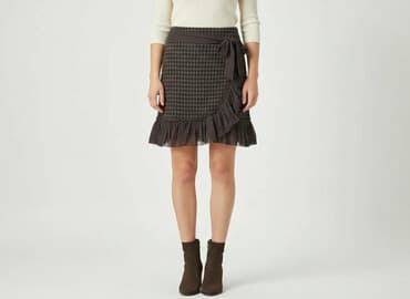 tiulowe spódnice midi orsay: Spódnica damska, rozmiar L — 5