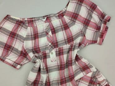bluzki w kratkę czerwona: Women's blouse, size M — 2